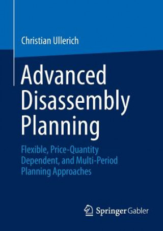 Kniha Advanced Disassembly Planning Christian Ullerich