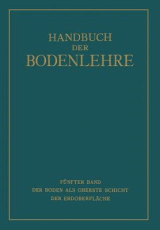 Knjiga Der Boden ALS Oberste Schicht Der Erdoberfl che E. Blanck