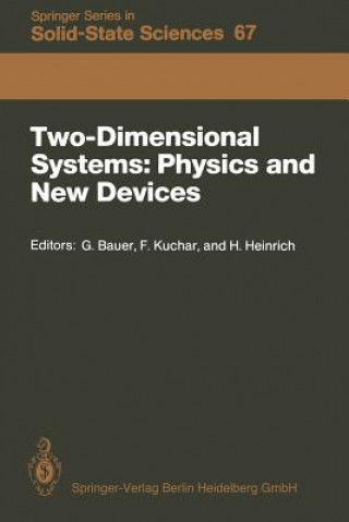 Kniha Two-Dimensional Systems: Physics and New Devices Günther Bauer