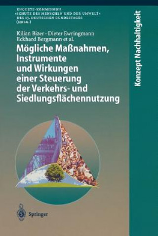 Kniha Moegliche Massnahmen, Instrumente Und Wirkungen Einer Steuerung Der Verkehrs- Und Siedlungsflachennutzung Kilian Bizer