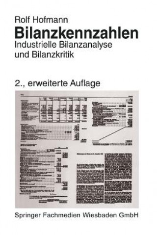 Kniha Bilanzkennzahlen Rolf Hofmann