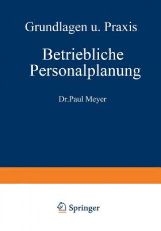 Carte Betriebliche Personalplanung Paul Meyer