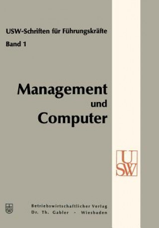 Kniha Management Und Computer Horst Albach