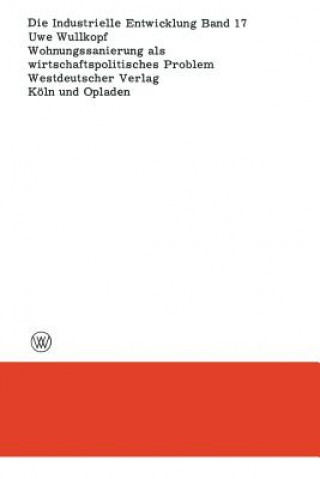 Książka Wohnungssanierung ALS Wirtschaftspolitisches Problem Uwe Wullkopf