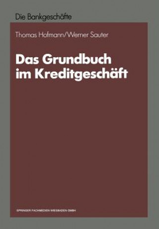Carte Das Grundbuch Im Kreditgeschaft Werner Sauter
