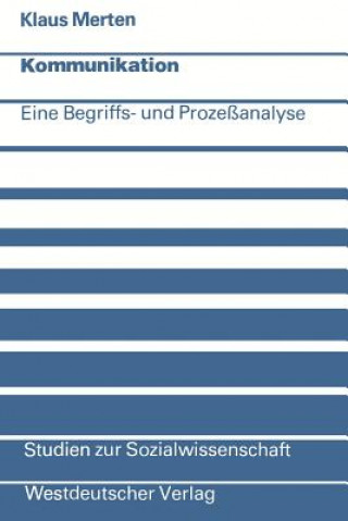 Livre Kommunikation Klaus Merten