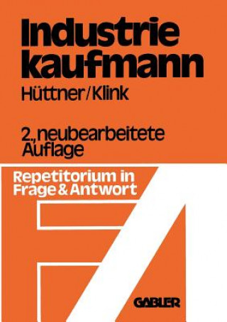 Kniha Industriekaufmann Erich Hüttner