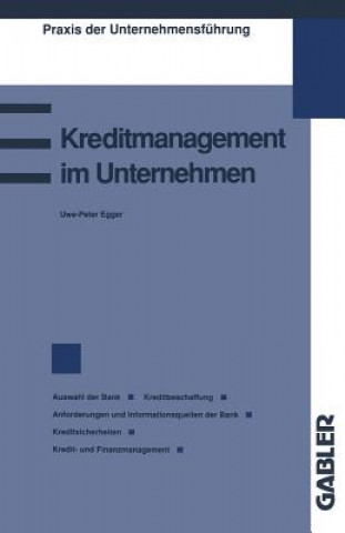 Buch Kreditmanagement Im Unternehmen Uwe-Peter Egger