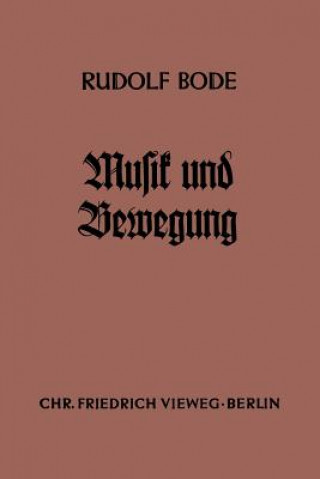 Carte Musik Und Bewegung Rudolf Bode