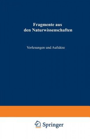Kniha Fragmente Aus Den Naturwissenschaften John Tyndall