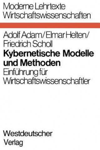 Carte Kybernetische Modelle Und Methoden Adolf Adam