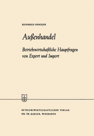 Könyv Au enhandel Reinhold Henzler