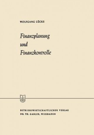 Carte Finanzplanung Und Finanzkontrolle Wolfgang Lücke