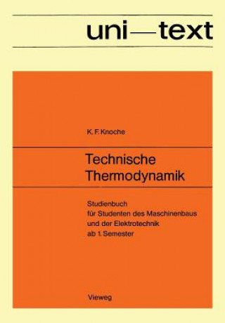 Könyv Technische Thermodynamik Karl Friedrich Knoche