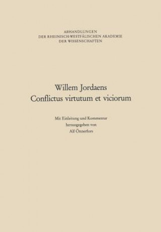 Könyv Willem Jordaens Conflictus Virtutum Et Viciorum Alf Önnerfors