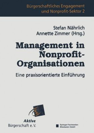 Könyv Management in Nonprofit-Organisationen Stefan Nährlich