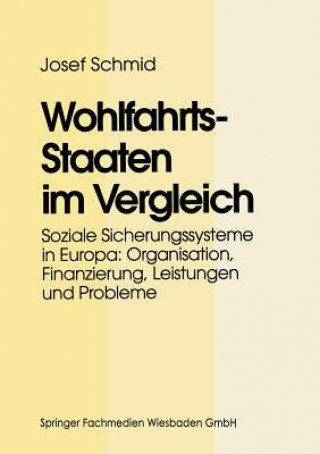 Kniha Wohlfahrtsstaaten Im Vergleich Josef Schmid