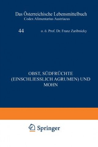 Könyv Obst, Sudfruchte (Einschliesslich Agrumen) Und Mohn Erwin Janchen