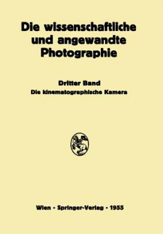 Kniha Die Kinematographische Kamera Harald Weise