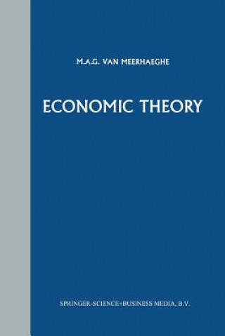 Kniha Economic Theory M.A. Meerhaeghe