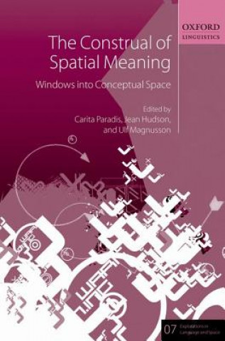 Kniha Construal of Spatial Meaning Carita Paradis