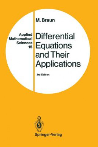 Książka Differential Equations and Their Applications Martin Braun