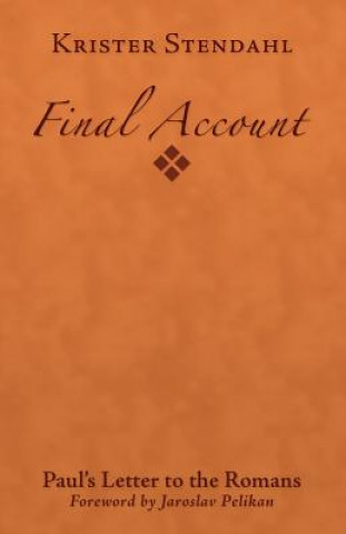 Knjiga Final Account Krister Stendahl
