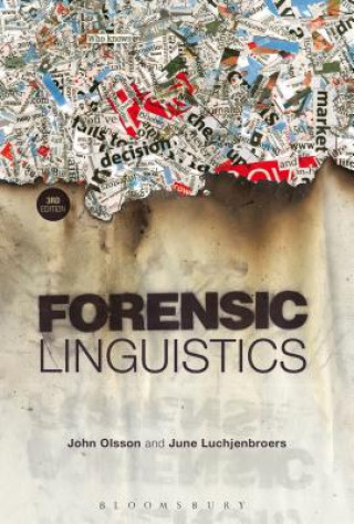 Kniha Forensic Linguistics John Olsson