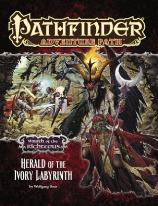 Kniha Pathfinder Adventure Path: Wrath of the Righteous Part 5 - Herald of the Ivory Labyrinth Wolfgang Baur