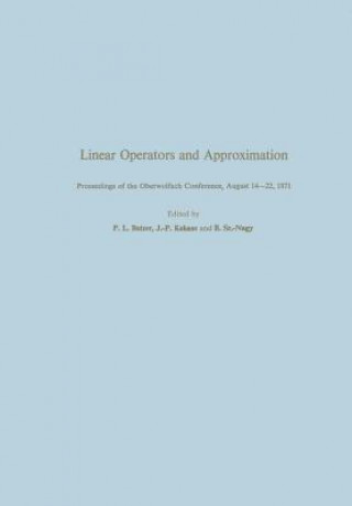 Carte Linear Operators and Approximation / Lineare Operatoren und Approximation autzer