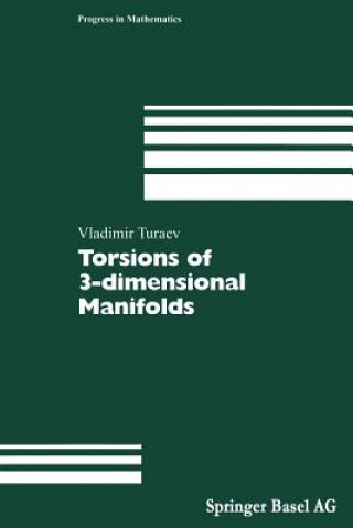 Libro Torsions of 3-dimensional Manifolds Vladimir Turaev