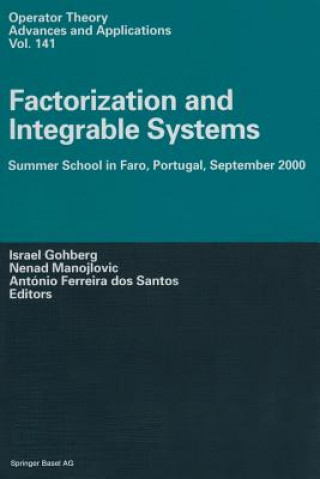 Książka Factorization and Integrable Systems Israel Gohberg