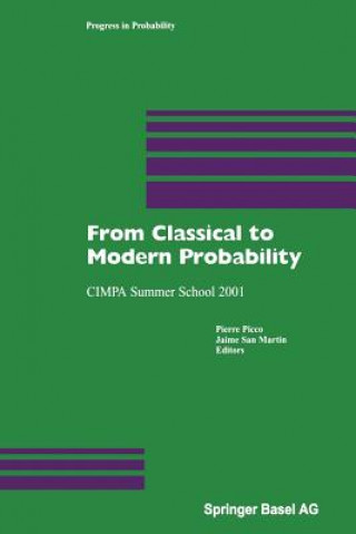 Książka From Classical to Modern Probability Pierre Picco