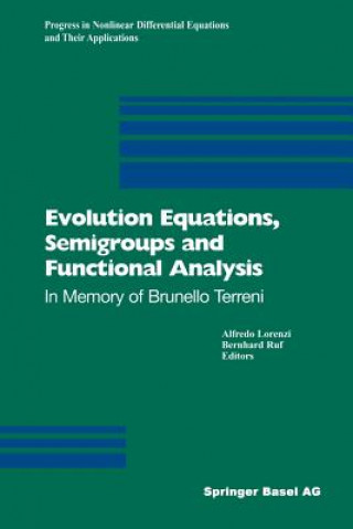 Libro Evolution Equations, Semigroups and Functional Analysis Alfredo Lorenzi