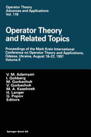 Книга Operator Theory and Related Topics V.M. Adamyan