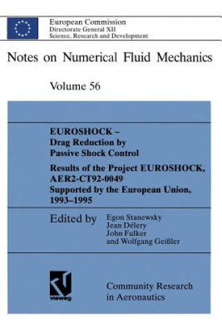 Kniha EUROSHOCK - Drag Reduction by Passive Shock Control Egon Stanewsky