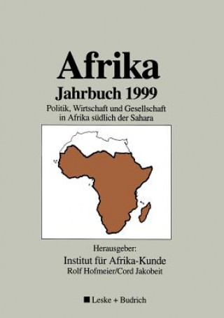 Book Afrika Jahrbuch 1999 nstitut für Afrika-Kunde