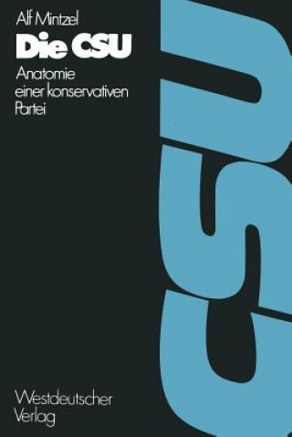 Book Die CSU Alf Mintzel