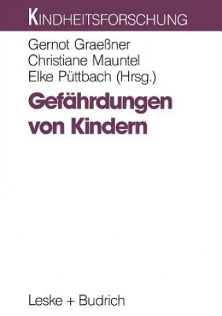Книга Gefahrdungen Von Kindern Gernot Graeßner
