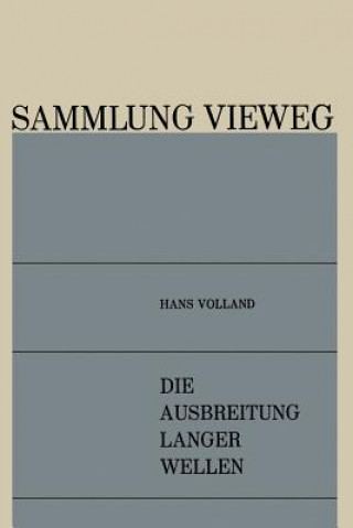 Buch Die Ausbreitung Langer Wellen Hans Volland