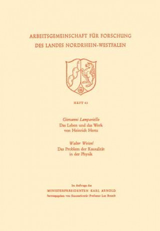 Carte Leben Und Das Werk Von Heinrich Hertz / Das Problem Der Kausalit t in Der Physik Giovanni Lampariello