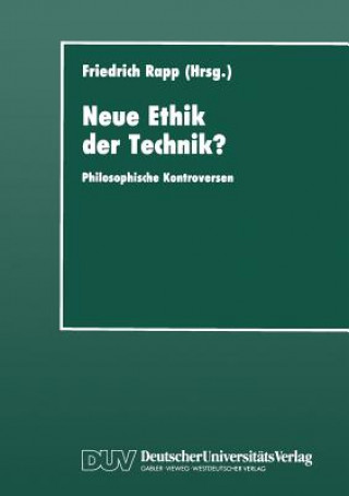 Carte Neue Ethik Der Technik? Friedrich (Hrsg.) Rapp