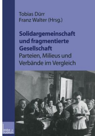 Könyv Solidargemeinschaft Und Fragmentierte Gesellschaft: Parteien, Milieus Und Verb nde Im Vergleich Tobias Dürr