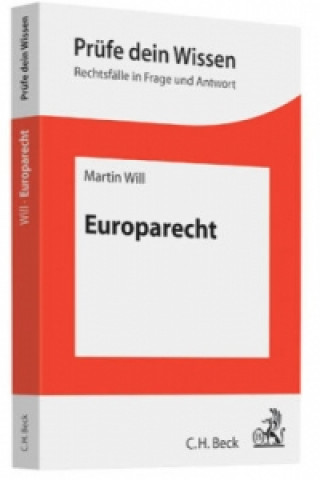 Kniha Europarecht Martin Will