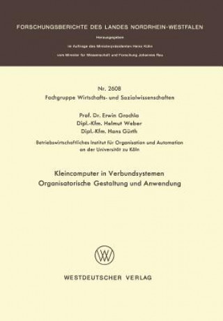 Book Kleincomputer in Verbundsystemen Erwin Grochla