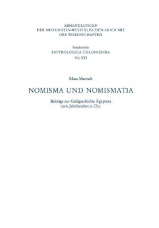Carte Nomisma Und Nomismatia Klaus Maresch