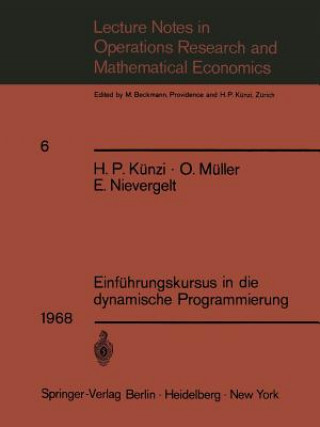 Книга Einf hrungskursus in Die Dynamische Programmierung H. P. Künzi