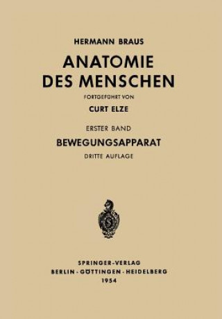 Βιβλίο Bewegungsapparat Hermann Braus