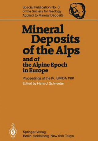 Carte Mineral Deposits of the Alps and of the Alpine Epoch in Europe H.-J. Schneider