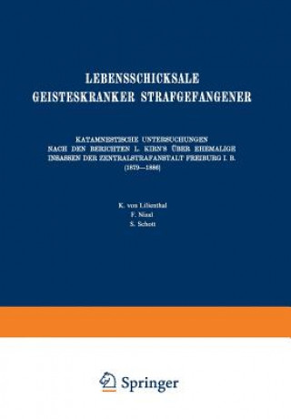 Kniha Lebensschicksale Geisteskranker Strafgefangener August Homburger